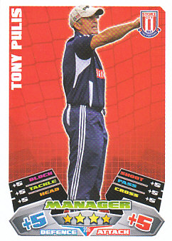 Tony Pulis Stoke City 2011/12 Topps Match Attax Manager #235